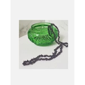 VINTAGE Tumbled Almandine Garnet Chips Beaded Necklace
